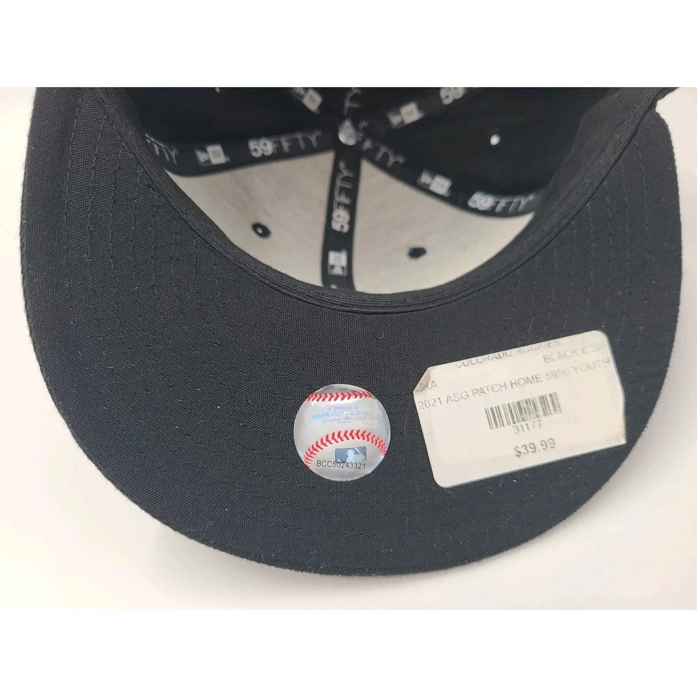 Youth Colorado Rockies 2021 All Star Game New Era 59Fifty Fitted 6 3/4 Hat Cap‎